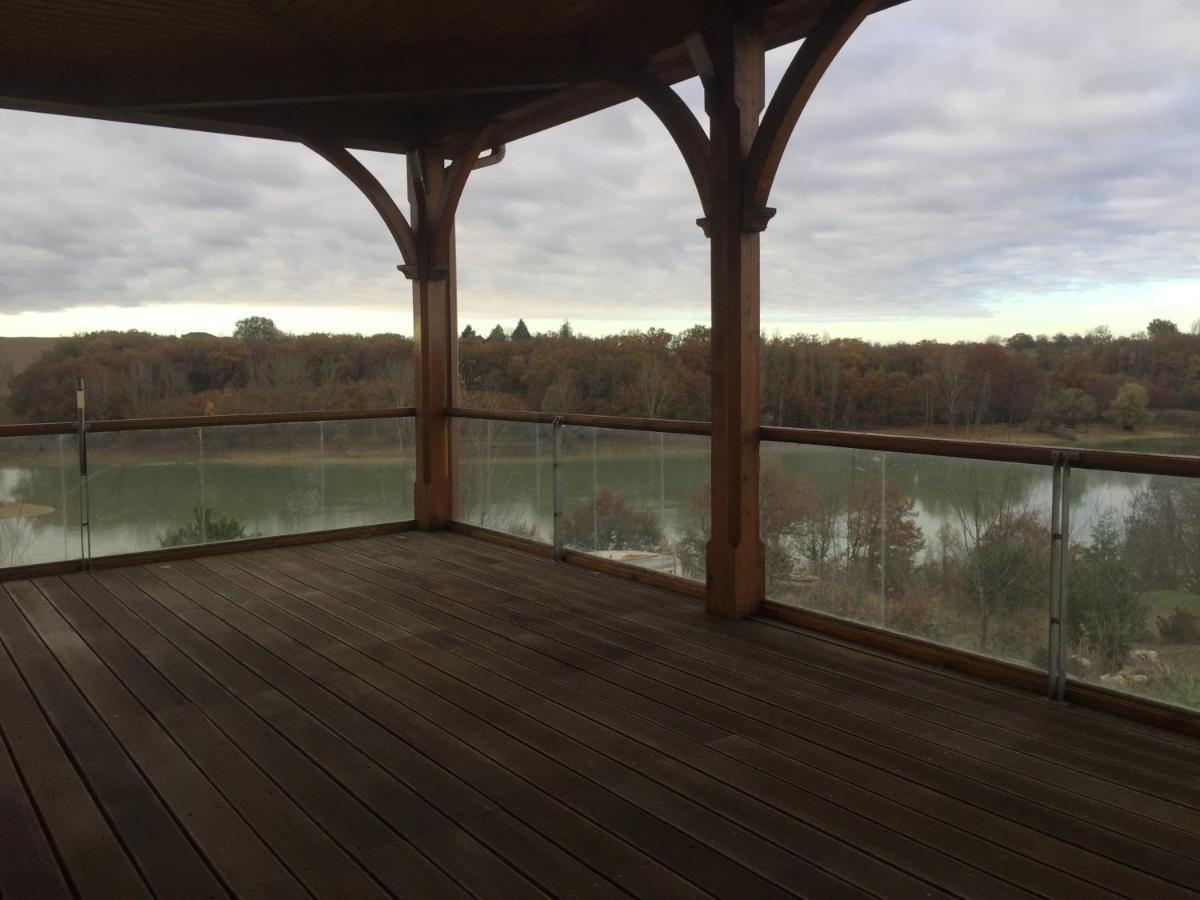 La Découverte, Jacuzzi, Sauna, et Terrasse avec vue sur lac à la campagne entre Toulouse et Auch Catonvielle Esterno foto