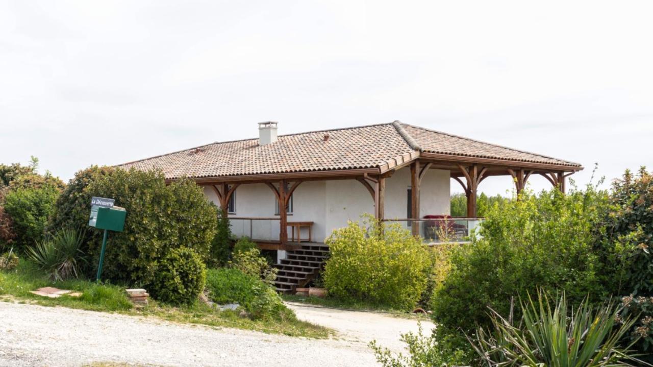 La Découverte, Jacuzzi, Sauna, et Terrasse avec vue sur lac à la campagne entre Toulouse et Auch Catonvielle Esterno foto
